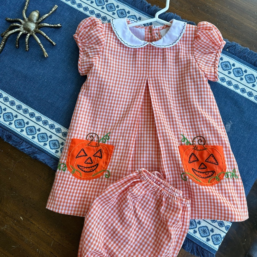 Proper Peony dress with bloomers